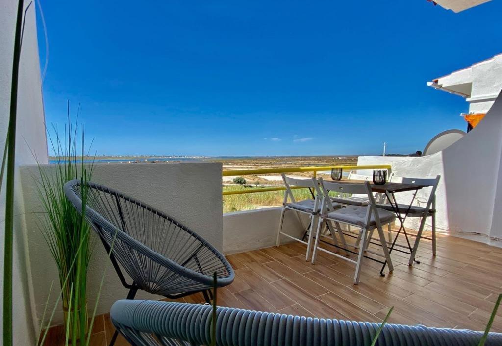 Apartamento Aldeia De Marim, Ohao, Portugal, Meerblick Olhão Dış mekan fotoğraf