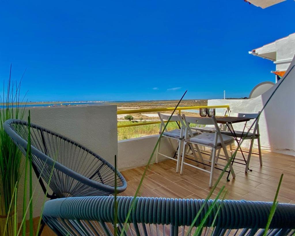 Apartamento Aldeia De Marim, Ohao, Portugal, Meerblick Olhão Dış mekan fotoğraf